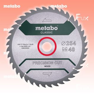 Metabo Kreissägeblatt 254 mm classic