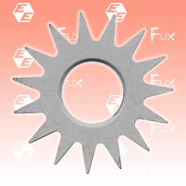 Frässterne spitz, 16 Stück kpl.